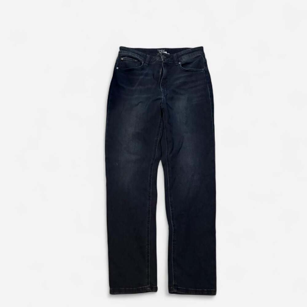 Time and Tru High Rise Straight Leg Jeans